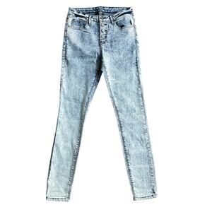 Versace V 1969 Italia Abbigliamento Sportivo SRL Blue Skinny Jeans Size‎ 25/0